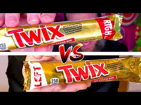 Twix Ice Cream Bar | Right VS Left | Ice Cream Meltdown Collaboration!