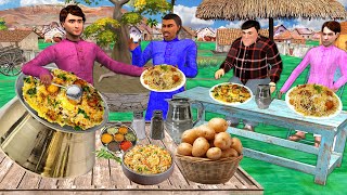 Download lagu Aloo Dum Biryani Garib Kisan Ka Tasty Aloo Biryani Famous Street Food Hindi Kahaniya Moral Stories mp3