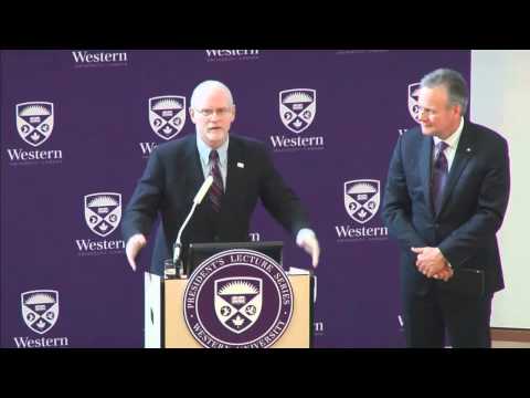President's Lecture Series - Stephen S  Poloz, Bank of Canada