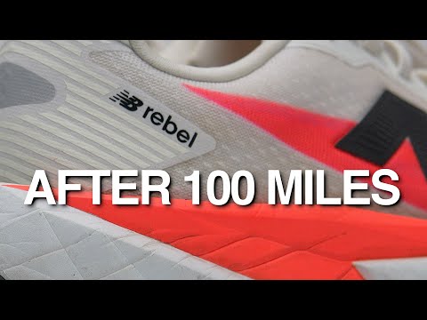 New Balance Rebel v5 After 100 Miles