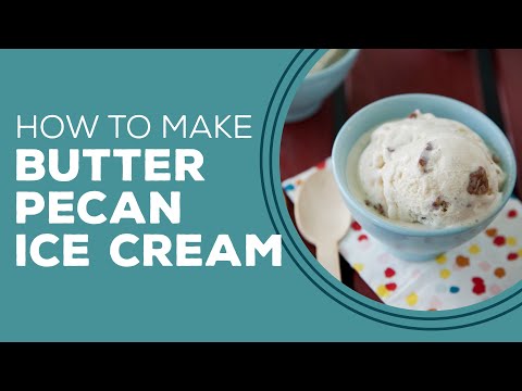 Blast from the Past: Butter Pecan Ice Cream Recipe