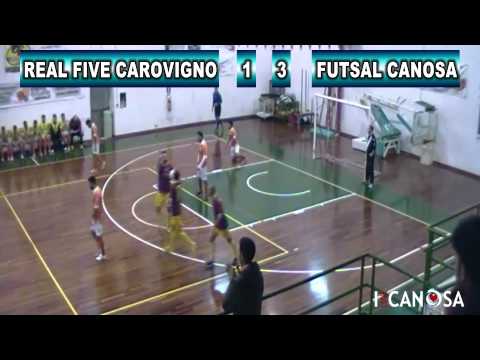 Highlights Real Five Carovigno vs Futsal Canosa - Campionato 2014/15