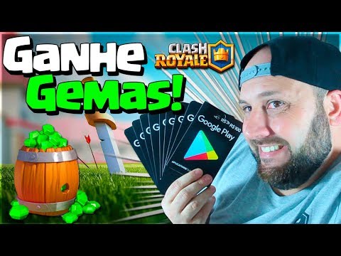 GANHE GEMAS GRÁTIS HOJE NESTE VÍDEO DE CLASH ROYALE - BRUNO CLASH