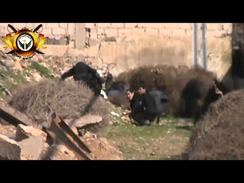 اشتباكات خلال اقتحام محطة القطارات في حي القدم في مدينة دمشق من قبل كتيبة أسود الإسلام وعدد من الكتائب الأخرى