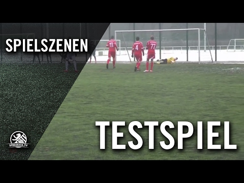 BFC Dynamo - Malchower SV (Testspiel) - Spielszenen | SPREEKICK.TV