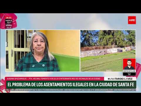 🔴Entrevista en AIRE a Susana Spizzamiglio - Presidenta Vecinal Fomento 9 de Julio