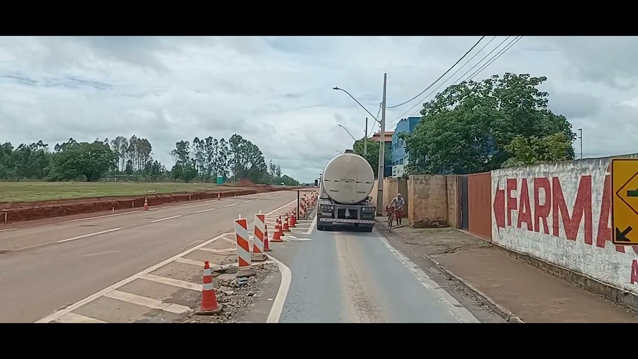 São José da Lagoa, BR 135 Minas Gerais Obras de Duplicação