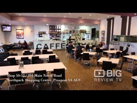 Café Caffe Primo em Prospect SA servindo pizza, café e vinho