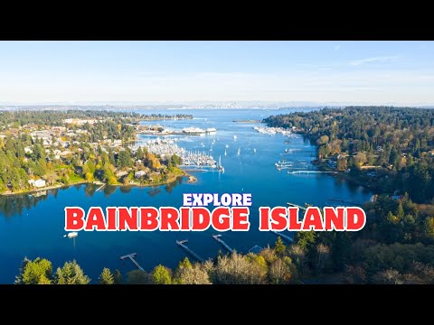 Bainbridge Island, Washington - offers quaint shops, scenic views, and easy access from seattle.