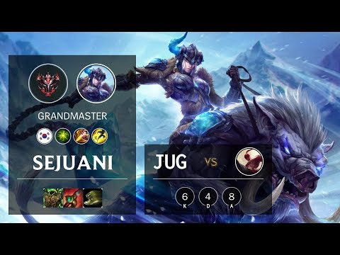 Sejuani Jungle vs Lee Sin - KR Grandmaster Patch 10.10