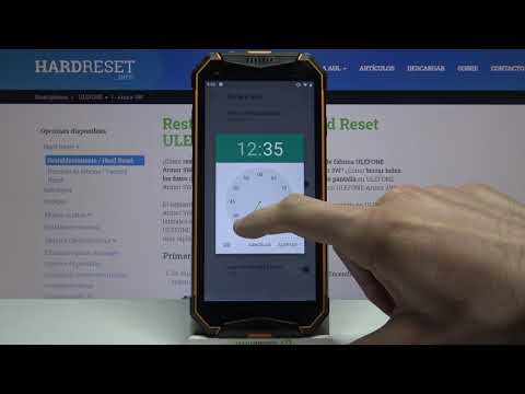 Cómo cambiar fecha y hora en ULEFONE Armor 3W - configurar fecha y hora