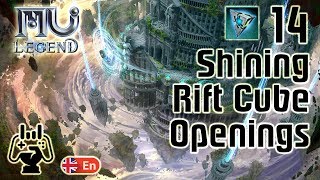 Mu Legend Shining Rift Cube openings (16 🤞🏽) Lupa's Library Shining Rift Cubes