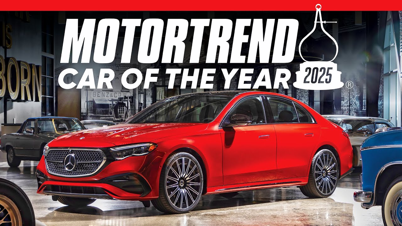 The Mercedes-Benz E-Class Is MotorTrend's 2025 Car of the Year!
