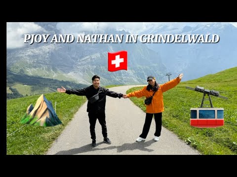 🚡 “Cable Cars, Mountain Carts & More! | Pjoy & Nathan in Grindelwald 🇨🇭⛰️