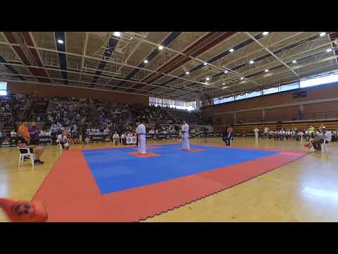 VI IFK WORLD CHAMPIONSHIP KYOKUSHIN KARATE  Szymon Olpinski (Poland) vs Móczó Milán (Hungary)