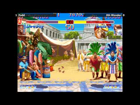 Super Turbo @ Fightmania - fudd (Dee Jay) vs 8th Wonder (Claw)