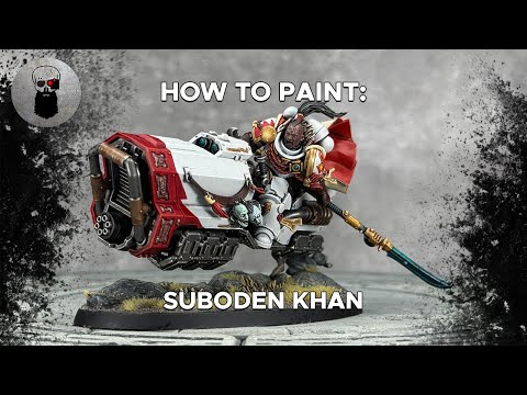 Contrast+ How to Paint: White Scars Suboden Khan