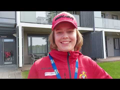 Jokerit -09 Noel Westman haastattelu Finnish Flash leirillä Vuokatissa 18.6.2022.