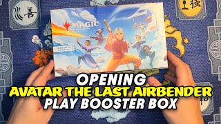 Avatar the Last Airbender Magic the Gathering Play Booster Box Opening