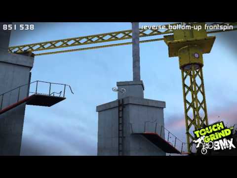 Illusion labs BMX skyline high score on iPhone.