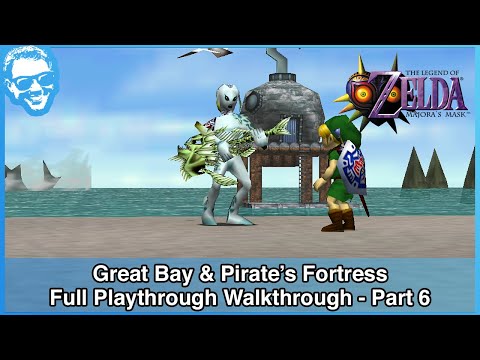 Great Bay & Pirate's Fortress - The Legend of Zelda Majora's Mask Walkthrough - Part 6