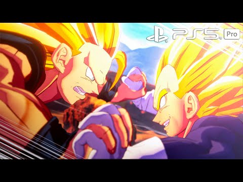 Dragon Ball Z: Kakarot PS5 PRO - Super Saiyan 3 Goku Vs. Super Saiyan 2 Vegeta! & Ending (4K 60FPS)