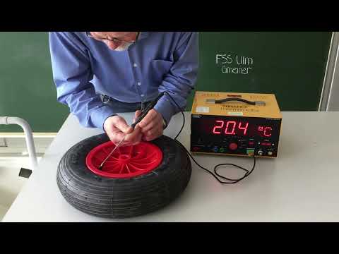 Joule-Thomson-Effekt - Wärmelehre - Demonstrationsexperiment