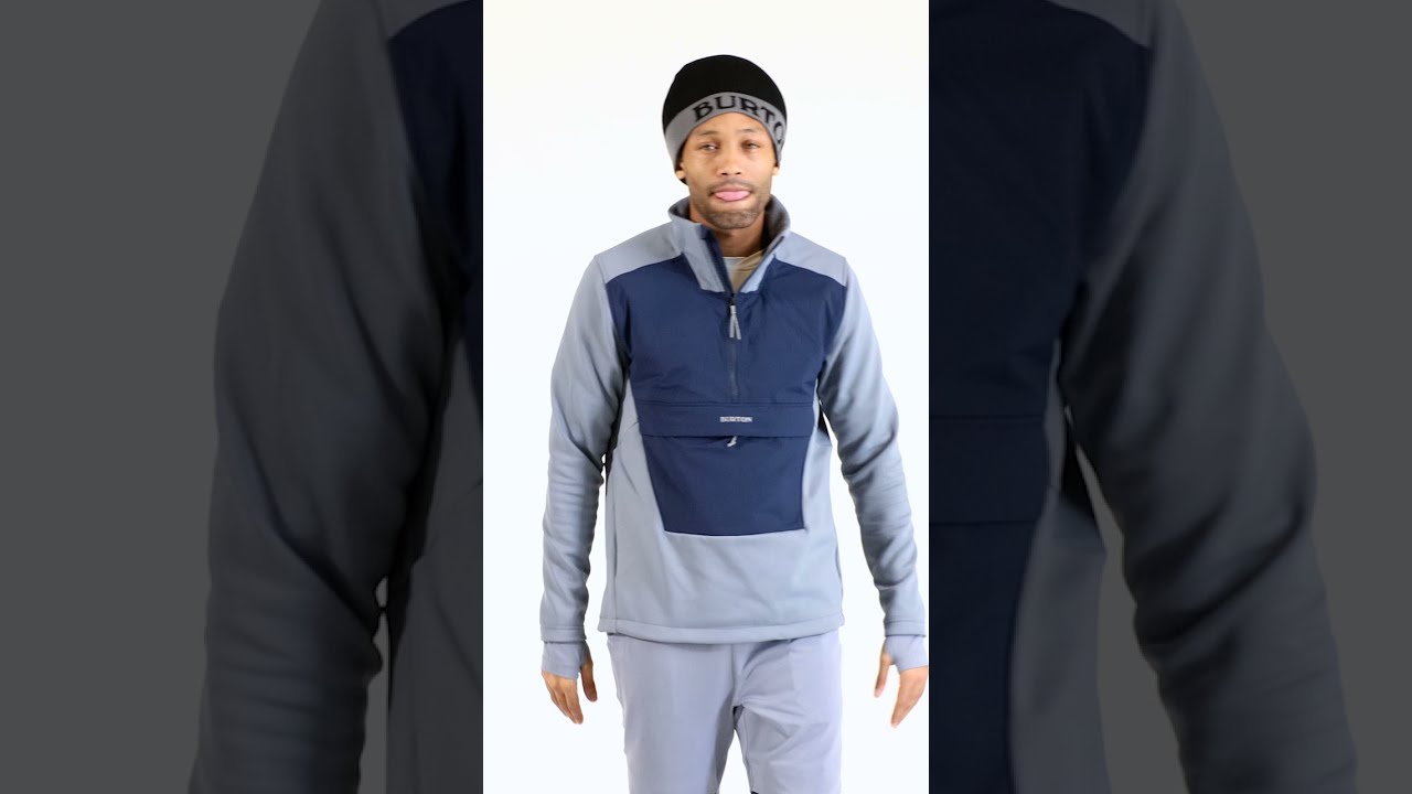 Men's Burton Light Phase Hybrid Pullover Fleece | Burton.com