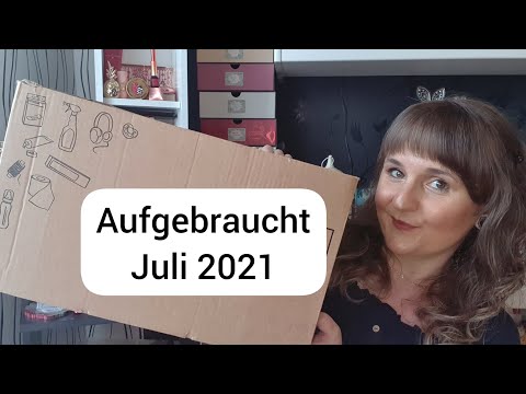 Ich zeige wieder meinen Müll😆 AUFGEBRAUCHT JULI 2021
