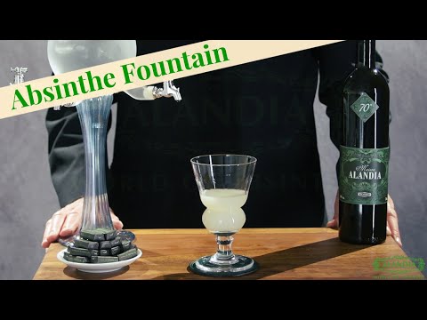 Absinthe Fountain by ALANDIA: Serving the Green Fairy in Style