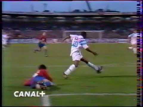 Incredible Abedi Pele Goal - Marseille vs Caen, Coupe de France 1992