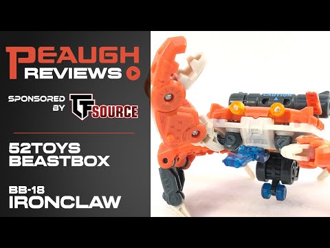 Video Review: 52Toys BeastBox BB-18 IRONCLAW