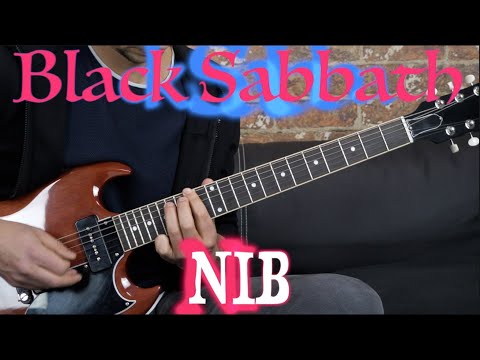 Black Sabbath - "N.I.B." - Metal Guitar Lesson (w/Tabs)