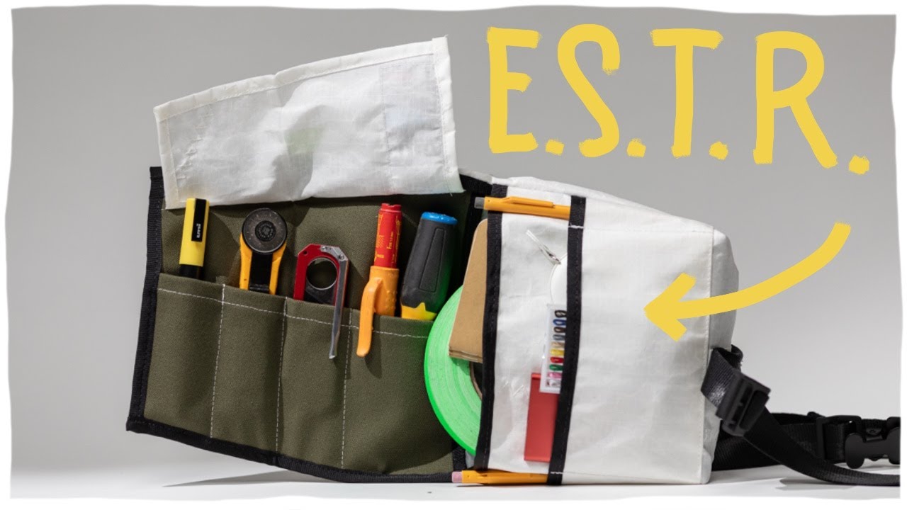 The Emotional Support Tool Roll. A perfect EDC pouch