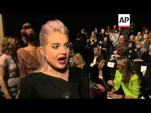 Stars including Kelly Osbourne and the Olsen sisters attend Mendel show
