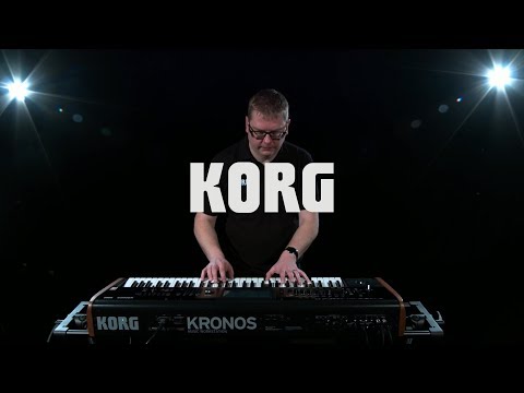 Демонстрация музыкальной рабочей станции Korg Kronos2-61