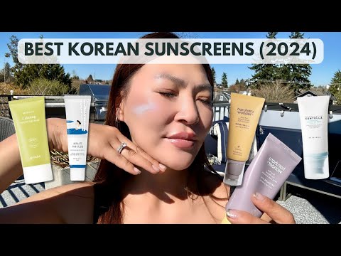 Holy Grail ☀️ Korean Sunscreens 2024: Oily Skin, Acne Skin, & Dry Skin | All Skin Types