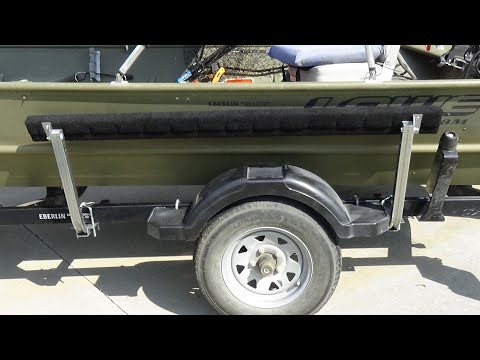 Bunk Board Guide-on Installation  -  Boat Trailer Rails