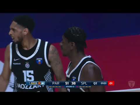 AdmiralBet ABA League 2025/26, extended highlights, R12: Partizan Mozzart Bet - Split (28.12.2025)