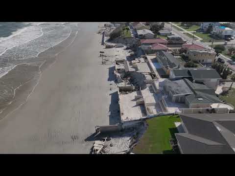 New footage 11-26-2022 Drone views of the devastation and clean up two weeks after Hurricane Nicole.