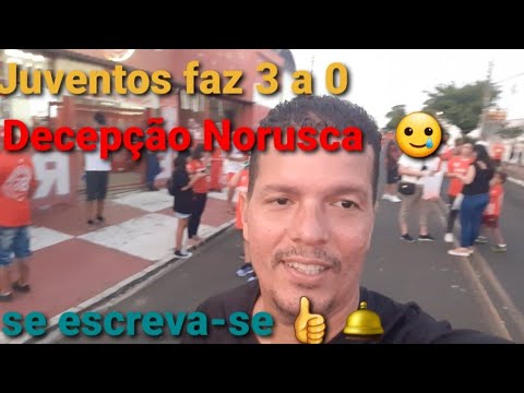 Noroeste 0 vs 3 Juventus , Decepção na torcida do Norusca no Campeonato paulista da A 2 . #noroeste