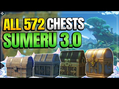 ALL Chest Locations in Sumeru Forest | In Depth Follow Along |【Genshin Impact】