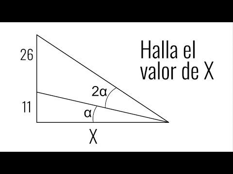 ¿SABES HALLAR X? Geometría Básica
