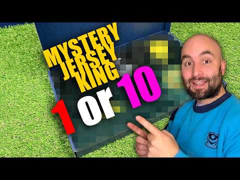 оцените распаковку Mystery Jersey King по 10-балльной шкале...