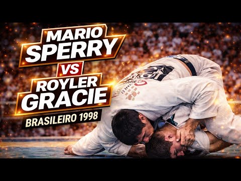MARIO SPERRY SUBMITS ROYLER GRACIE WITH CLOCK CHOKE!!! | Brazilian Nationals 1998