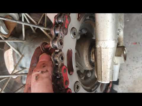 Chain master link HACK how to easily install with no special tools