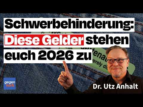 Video Thumbnail: Schwerbehinderung: Alle Gelder die bei Behinderung zustehen