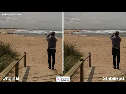 Emulsio 5 - Stabilization example (5K GoPro footage)