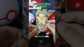 Dia 101 abrindo um booster de PokemonTCG por dia até o Brasil ser Hexacampeão #pokemon #pokemoncards