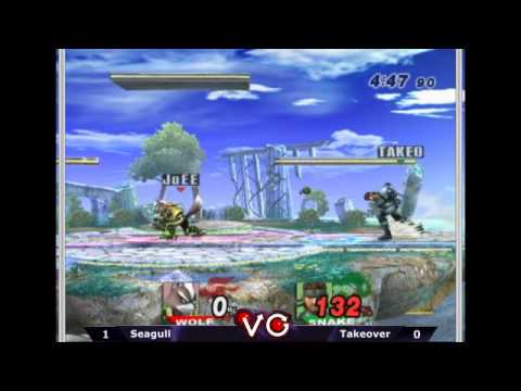 Sa2vation - Seagull Joe (Wolf) Vs. Takeover (Snake) - Losers Semis - SSBB